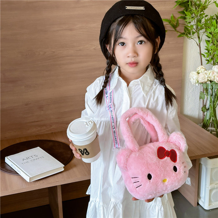 Wholesale cute cartoon plush handbag JDC-HB-RongT007