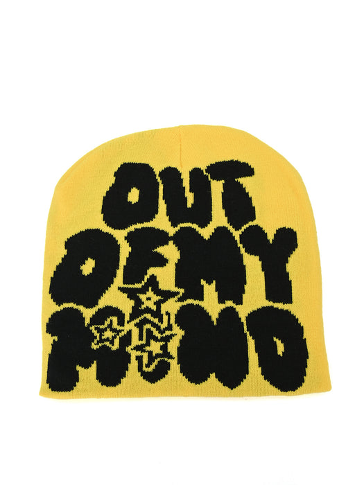 Wholesale Jacquard personalized street cold hat with no brim hat