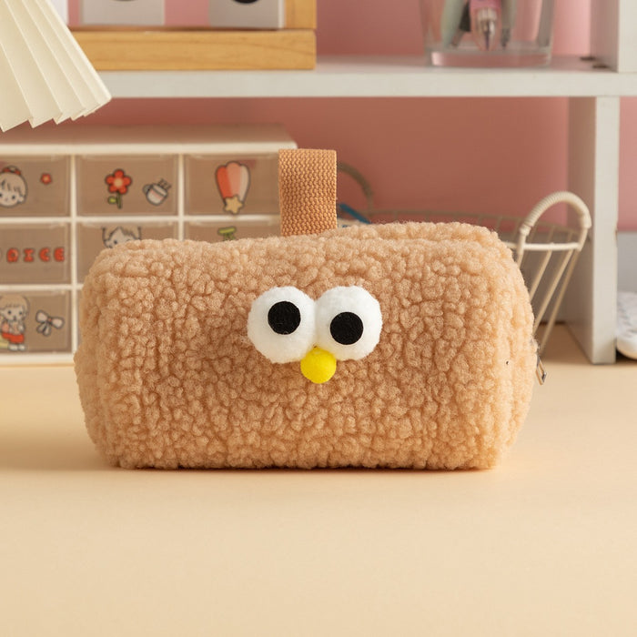Wholesale Plush Lamb Student Large-Capacity Pencil Case