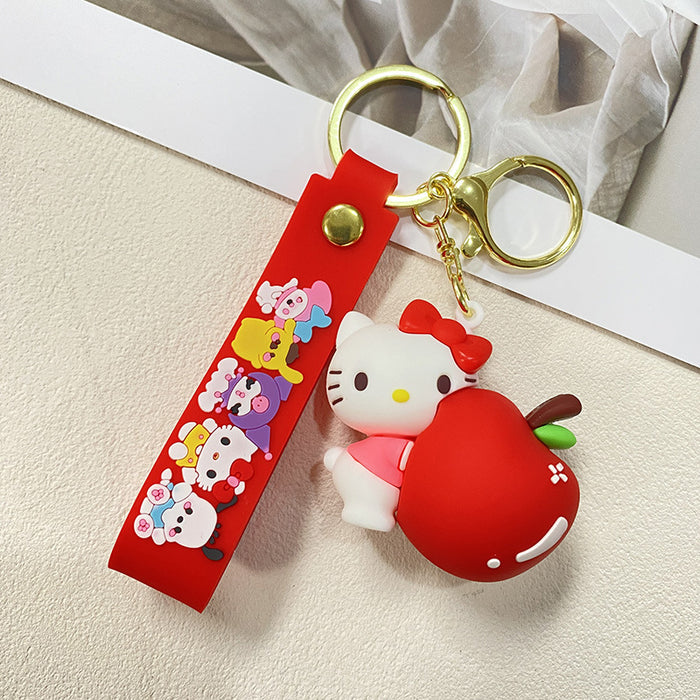 Wholesale Cartoon Cat Keychain Doll Pendant Cute Bag Key