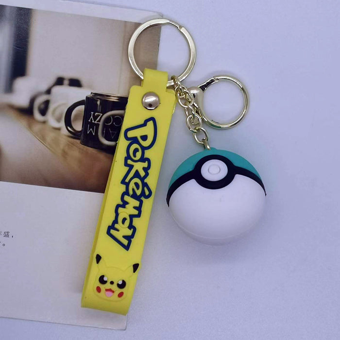 Wholesale Cartoon without lights elf ball key chain pendant bag car key chain accessories gift