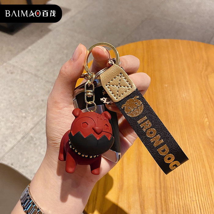 Wholesale Cartoon resin keychain, cute and creative keychain, car key, backpack pendant