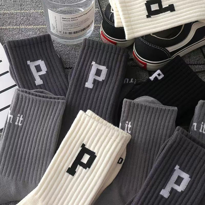 Wholesale Socks for spring and summer, mid length socks for outerwear, sports long socks