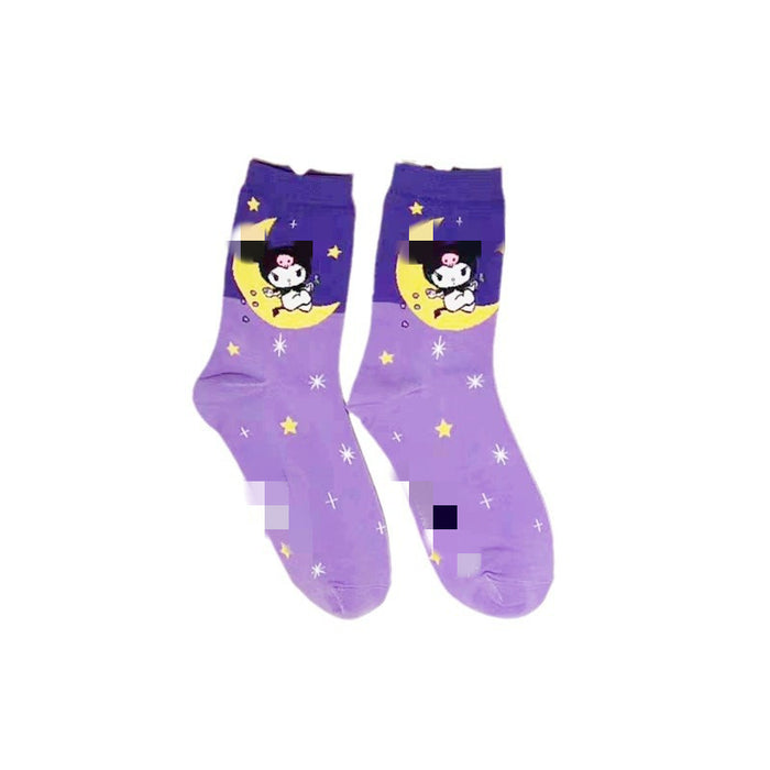 Wholesale Cotton Cute Cartoon Long Socks JDC-SK-Lanh002