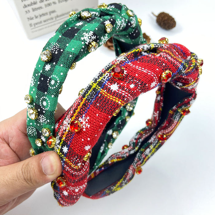 Wholesale Christmas headband snowflake Headbands