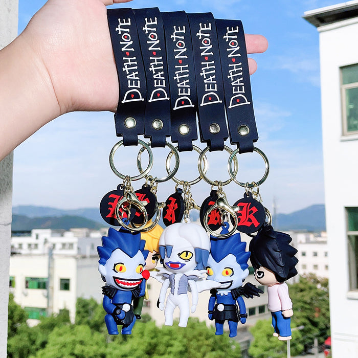 Wholesale Cartoon Silicone Doll Keychain JDC-KC-QiChao031