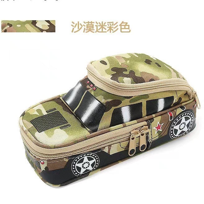 Wholesale Pencil Bags Camouflage Zipper Storage Stationery