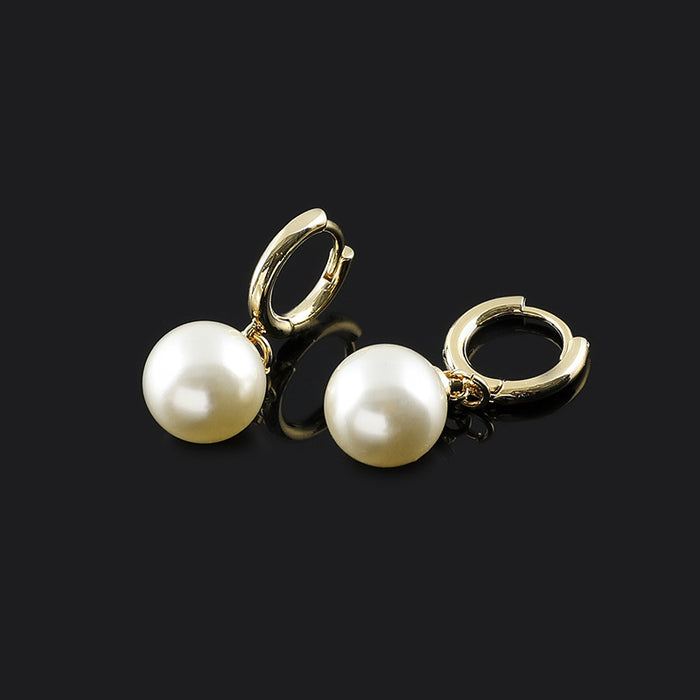 Wholesale Pearl Ear Buckle Earrings Earrings Pendants Temperament Earrings Earrings Earrings Earrings Clips No Earholes