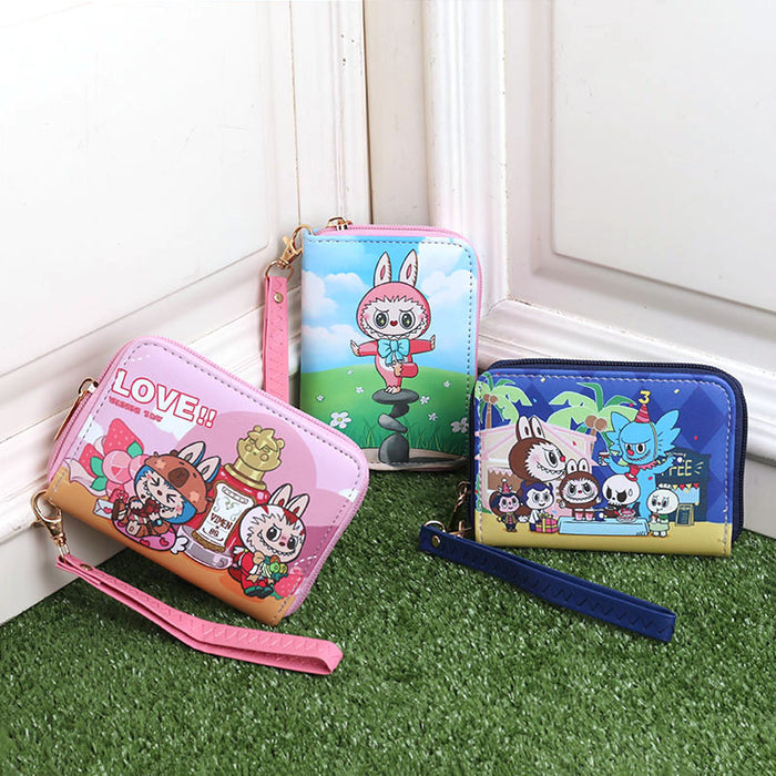 Wholesale Cartoon Animation Surrounding  with Card Storage Bag for Boys and Girls Portable Coin Purse