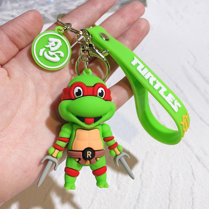 Wholesale Cartoon Silicone Doll Keychain JDC-KC-QiChao056