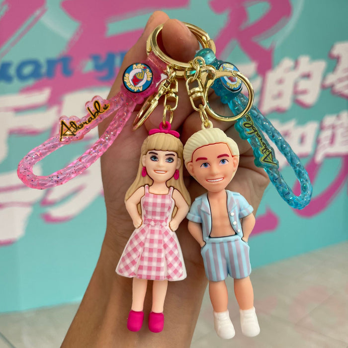 Wholesale Keychain Cartoon Doll Girl Bag Pendant Accessories Exquisite Small Gifts Wholesale