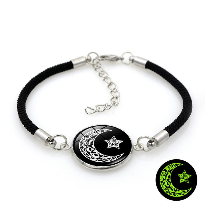 Wholesale Woven Hand Rope Male Female Student Couple Night Light Bracelet