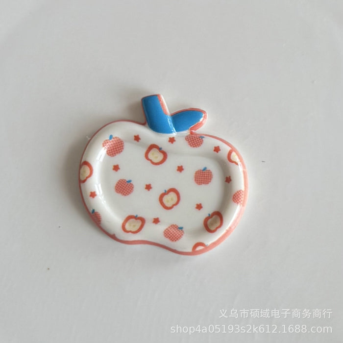 Wholesale Cute Candy Cream Polka Dot Plaid Apple Hairpin Ghost Girl Soft Cute Side Clip Hair Accessories Hairpin