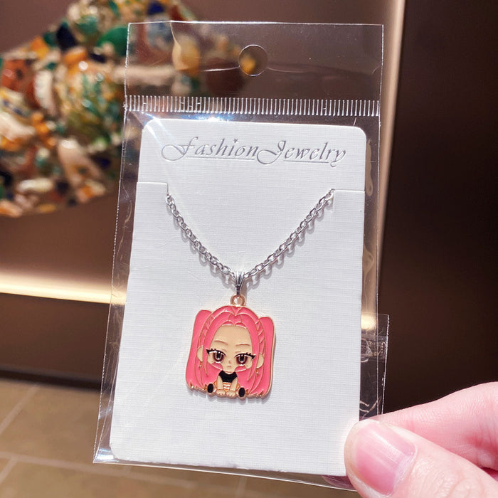Wholesale Pendant Necklace Alloy Electroplated Fashion Accessory MOQ≥3