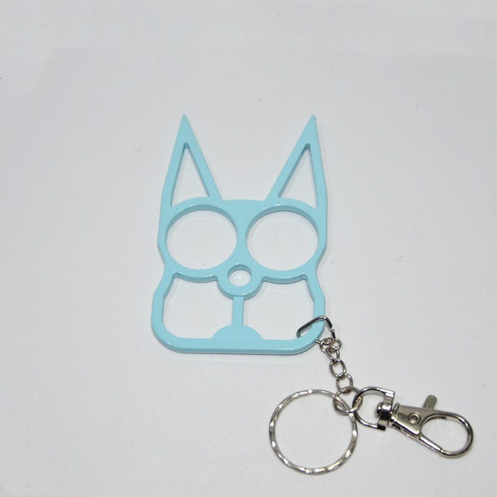 Wholesale Aluminum Alloy Multifunctional Finger Keychain JDC-KC-KB019