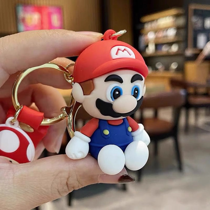 Wholesale Game peripheral keychain creative couple car keychain bag pendant