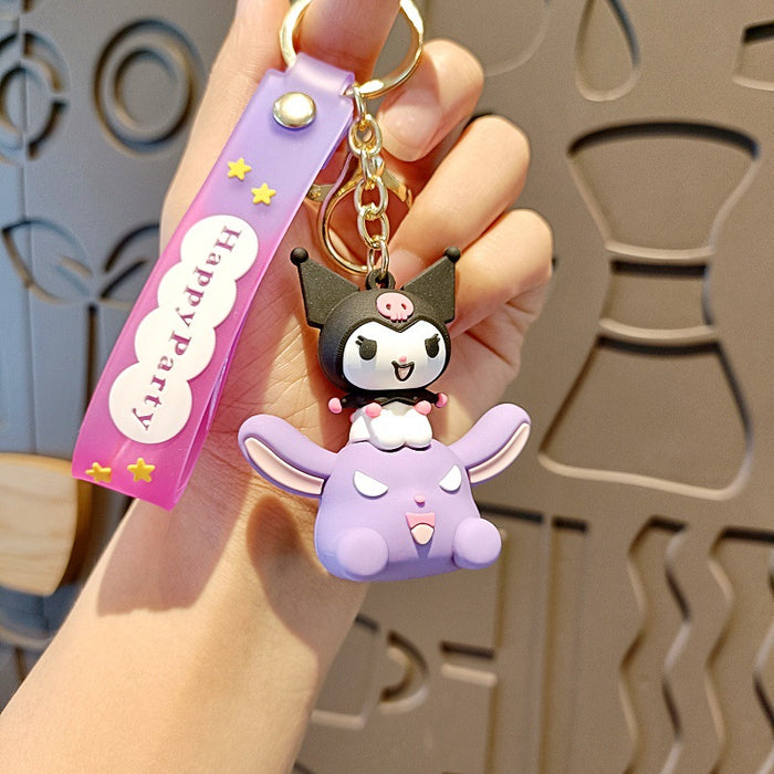 Wholesale Cartoon keychain, cute backpack pendant, car keychain