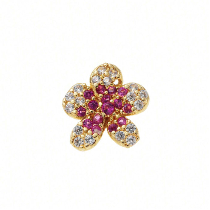 Wholesale DIY Heart-shaped zircon glass box pendant choker necklace