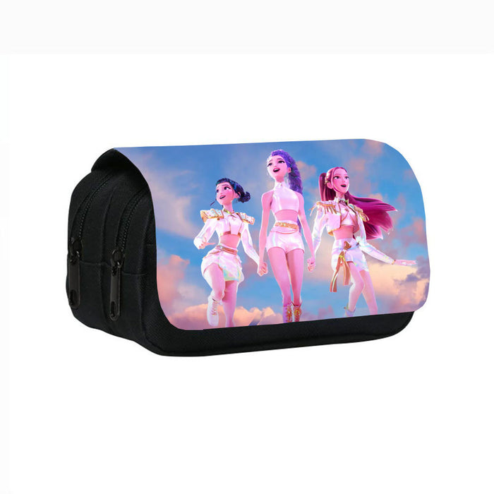 Wholesale Double-layer pencil case KPop pencil case