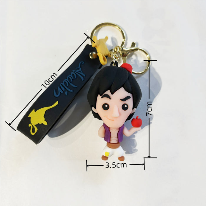 Wholesale PVC Cartoon Doll Keychain JDC-KC-WuYi177