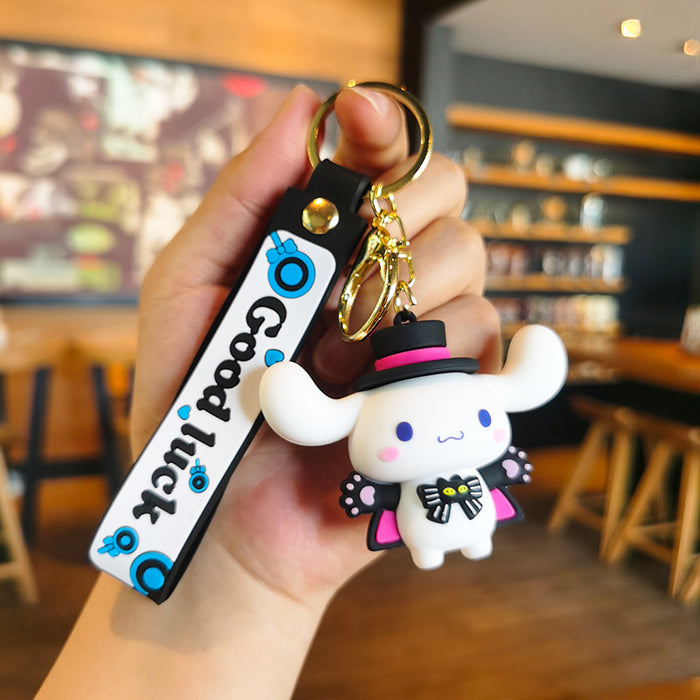 Wholesale Cartoon Doll Silicone Keychain JDC-KC-Tingm238