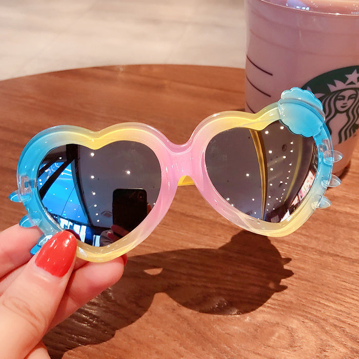 Wholesale Children' s sunglasses girls cute cartoon kids sunglasses boys trendy baby sunglasses sun visor