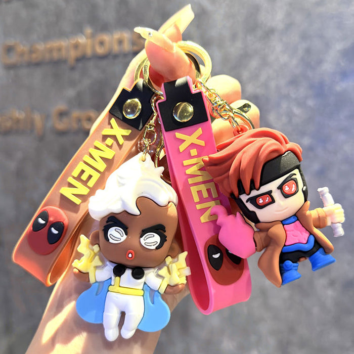 Wholesale Cartoon Wolverine Bag Pendant Car Key Chain