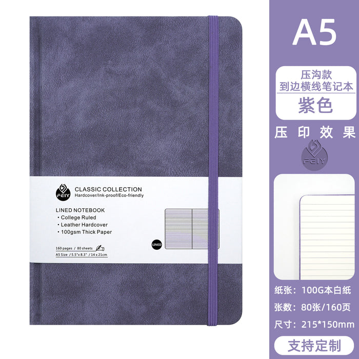 Wholesale Stylish A5 Faux Leather Business Notebook for Everyday Use