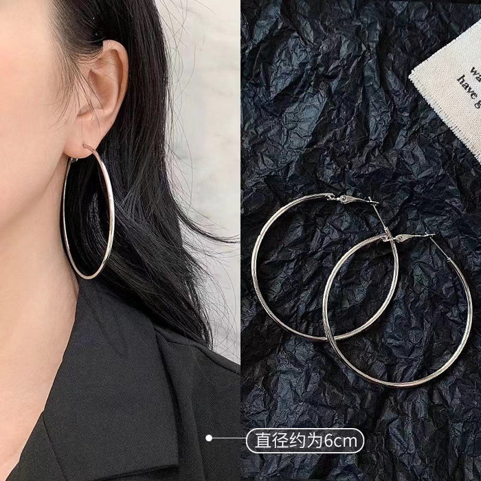 Wholesale Personality Large Hoop Earrings