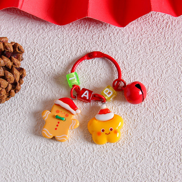 Wholesale Wreath Design Keychain Acrylic Resin Decorative