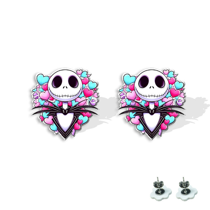 Wholesale  earrings heat shrink earrings acrylic earrings