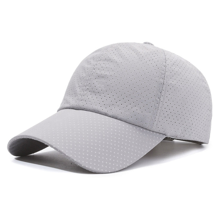 Wholesale Hat quick drying baseball cap with mesh breathable sun protection and sunshade cap
