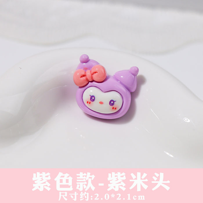 Wholesale Cartoon Series Resin Accessories DIY Cream Glue Phone Case Hair Accessories Handmade Material