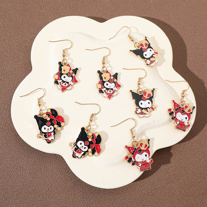 Wholesale Christmas Earrings Ear Hooks  Fashion Cartoon    Student Ear Jewelry