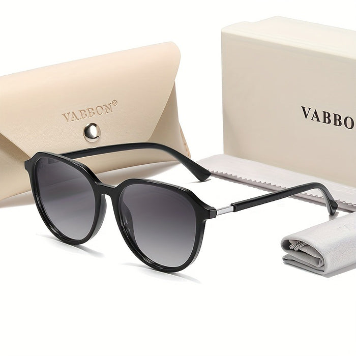 Wholesale New fashionable sunglasses, high-end glasses, oval frame polarized sunglasses