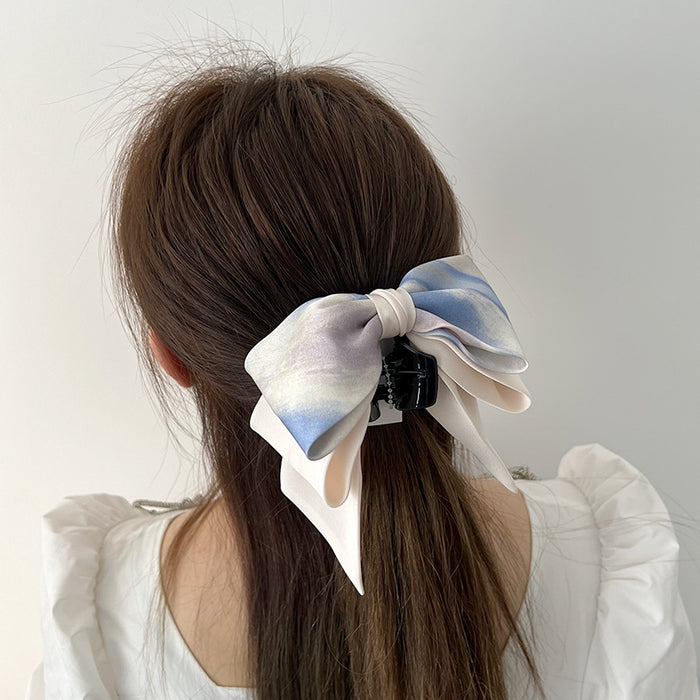 Wholesale 2PCS Rendered Knotted Bow Fabric Headband JDC-HD-MiShe005
