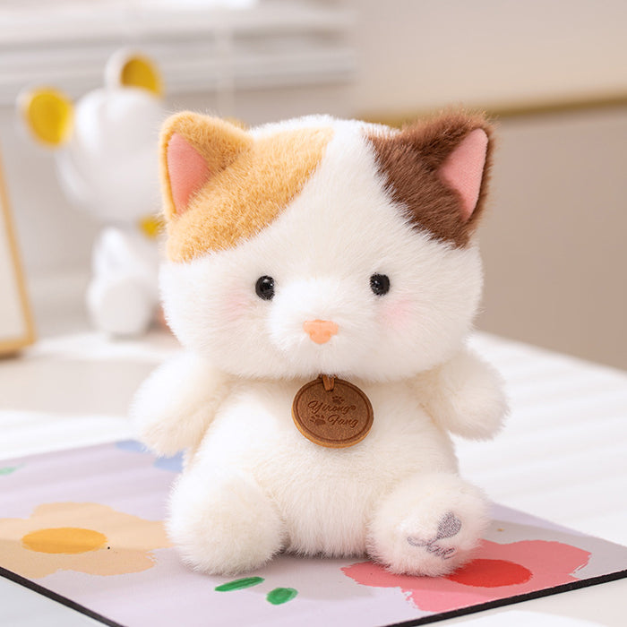 Wholesale Cute pet zoo series plush toy cute little animal doll doll children' s birthday gift