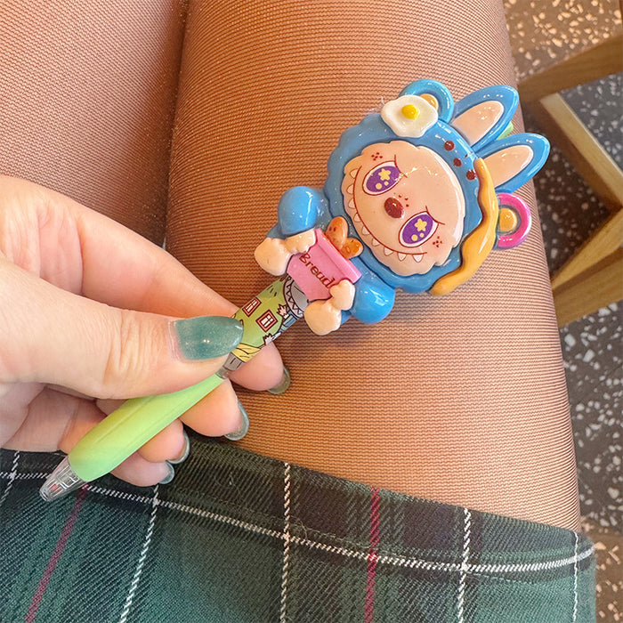 Wholesale Funny little rabbit presses neutral pen quick drying ballpoint pen