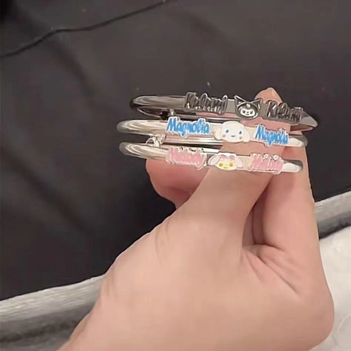 Wholesale Cute Cartoon Alloy Bracelets (S) JDC-BT-yihao004