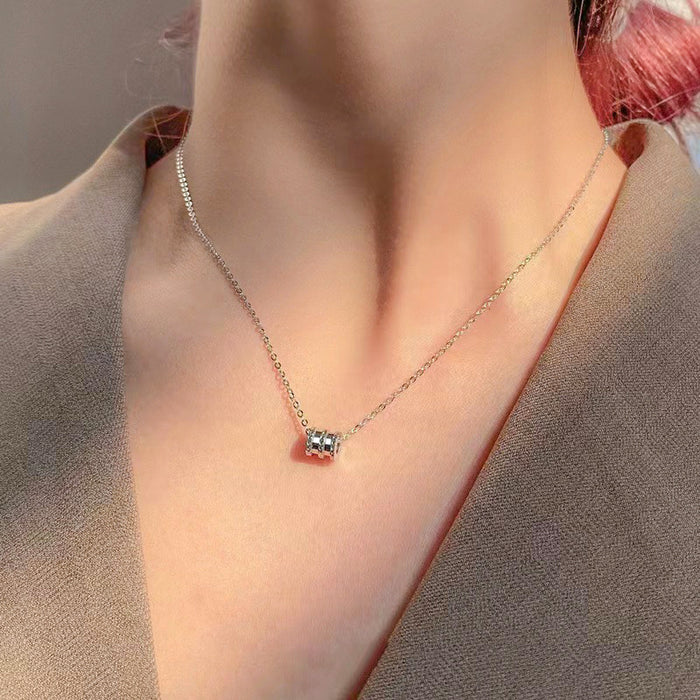 Wholesale Necklace titanium steel necklace creative design girls personality clavicle necklace