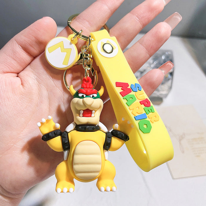 Wholesale Cartoon Anime PVC Keychain Cute Couple Car Pendant Bag Pendant