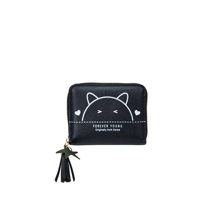 Wholesale 3pcs Simple Fresh Short Coin Purse Wallet