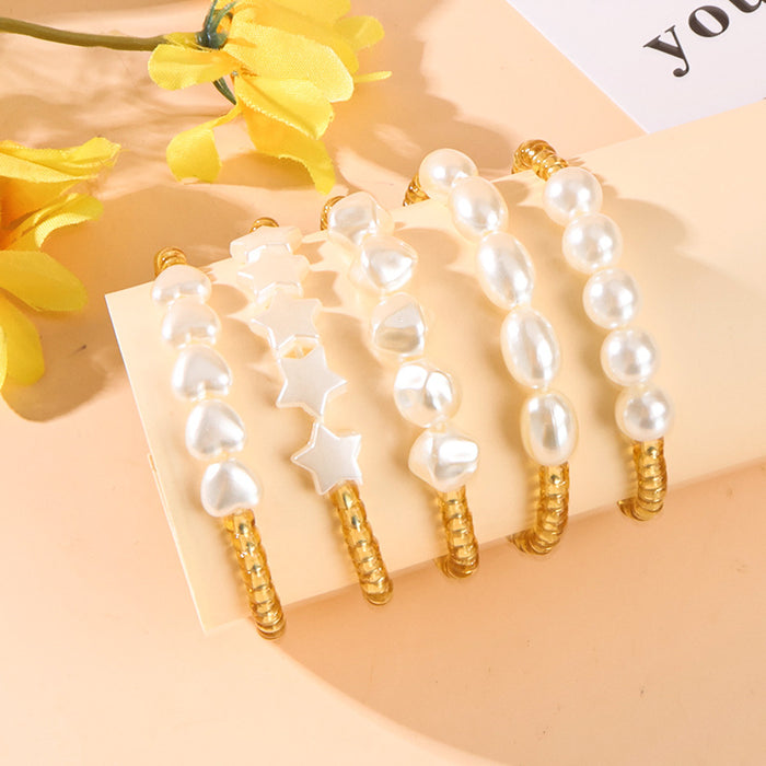 Wholesale Beaded bracelet, new pearl bracelet, pearl woven bracelet