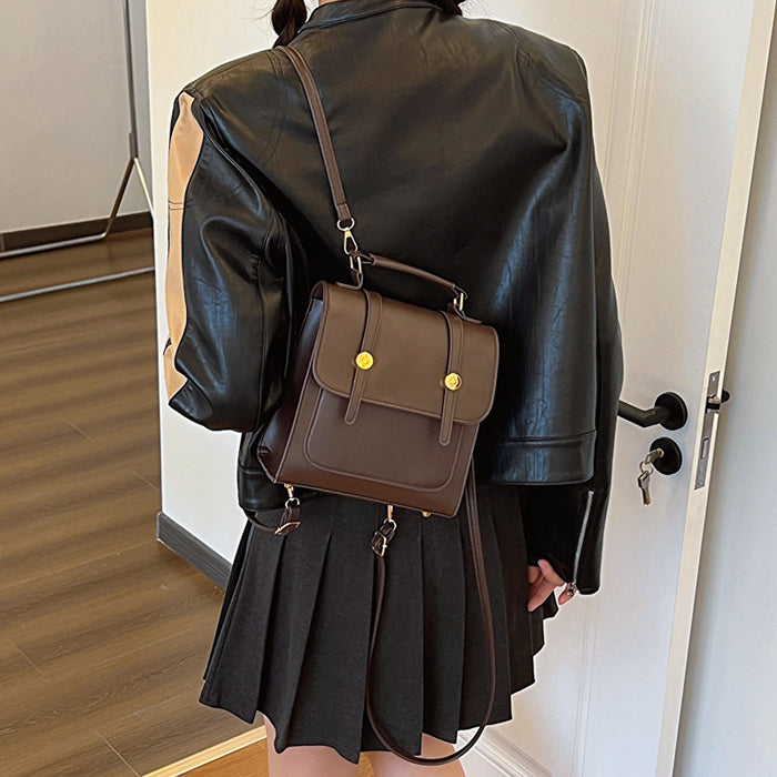 Wholesale Texture casual backpack, fashionable and stylish single shoulder bag, casual and simple backpack