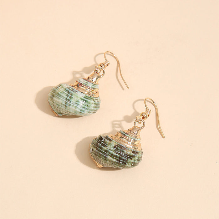 Wholesale Creative Conch Shell Earrings JDC-ES-SaIP110