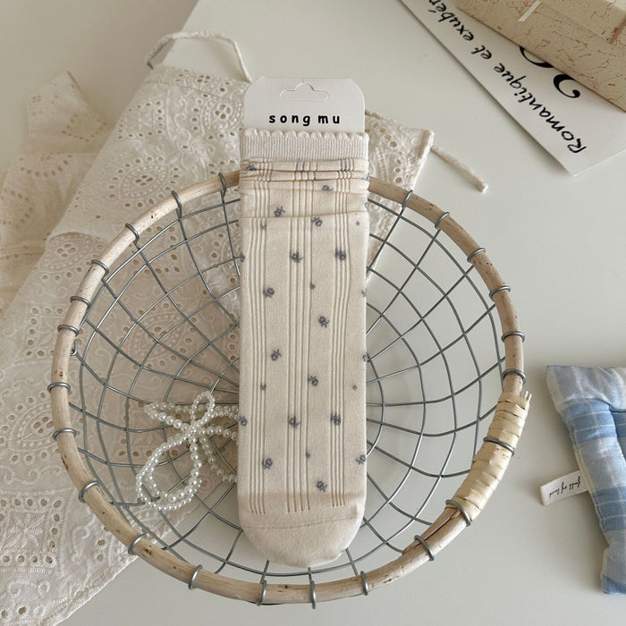 Wholesale New mid length socks, niche original pile socks