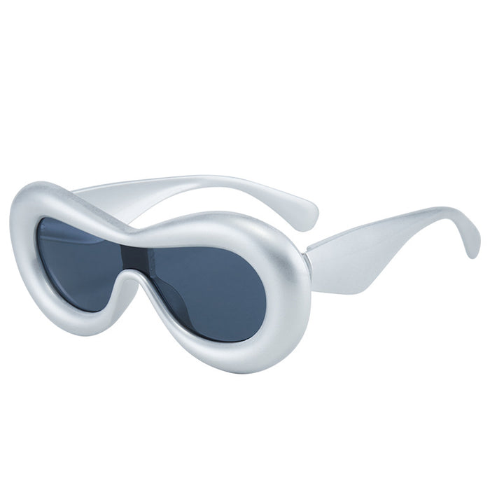 Wholesale Cute and funny one-piece sunglasses, fashionable sunglasses, sunglasses