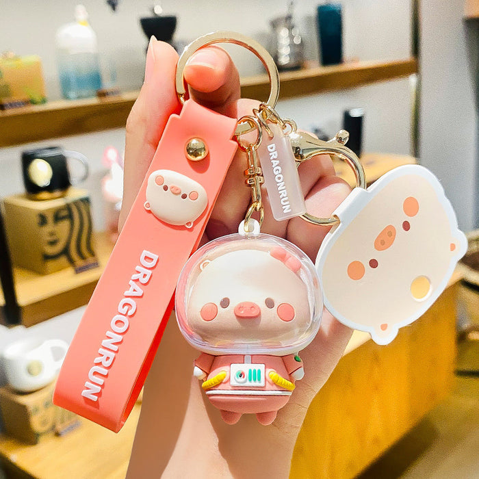 Wholesale Piggy Cute Exquisite Premium Car Keychain, Backpack Pendant, Pair of Small Gifts Wholesale