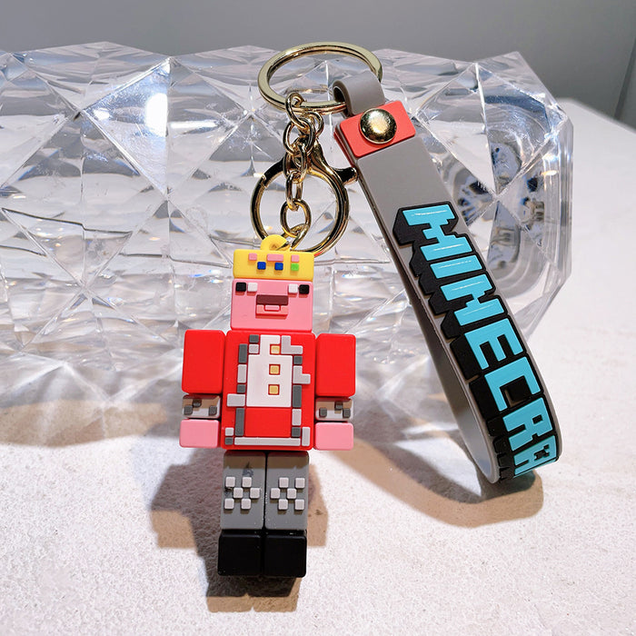 Wholesale Doll Accessories Silicone Pendant Keychain