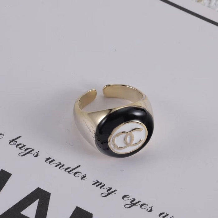 Wholesale Adjustable open ring design brass material ring